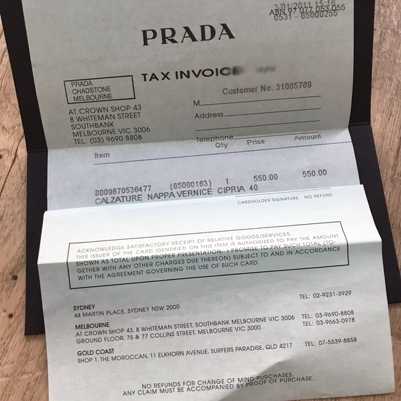 Prada Calzature Nappa Vernice Ballerina Flats Shoes - size 40/9 - Picture 2 of 8